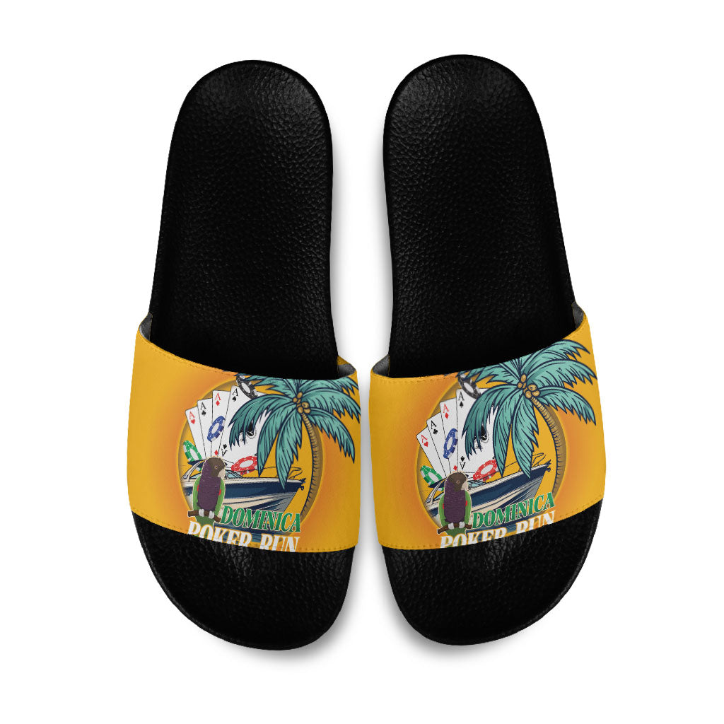 Poker Run Dominica 2026 Slide Sandals Nature Island Of Caribbean