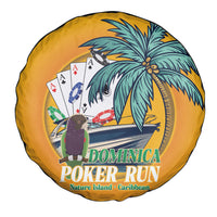 Poker Run Dominica 2026 Spare Tire Cover Nature Island Of Caribbean