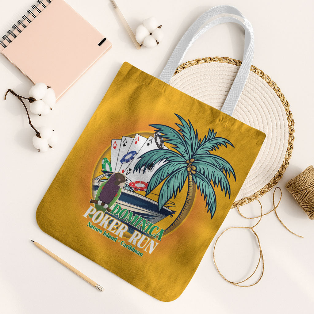 Poker Run Dominica 2026 Tote Bag Nature Island Of Caribbean