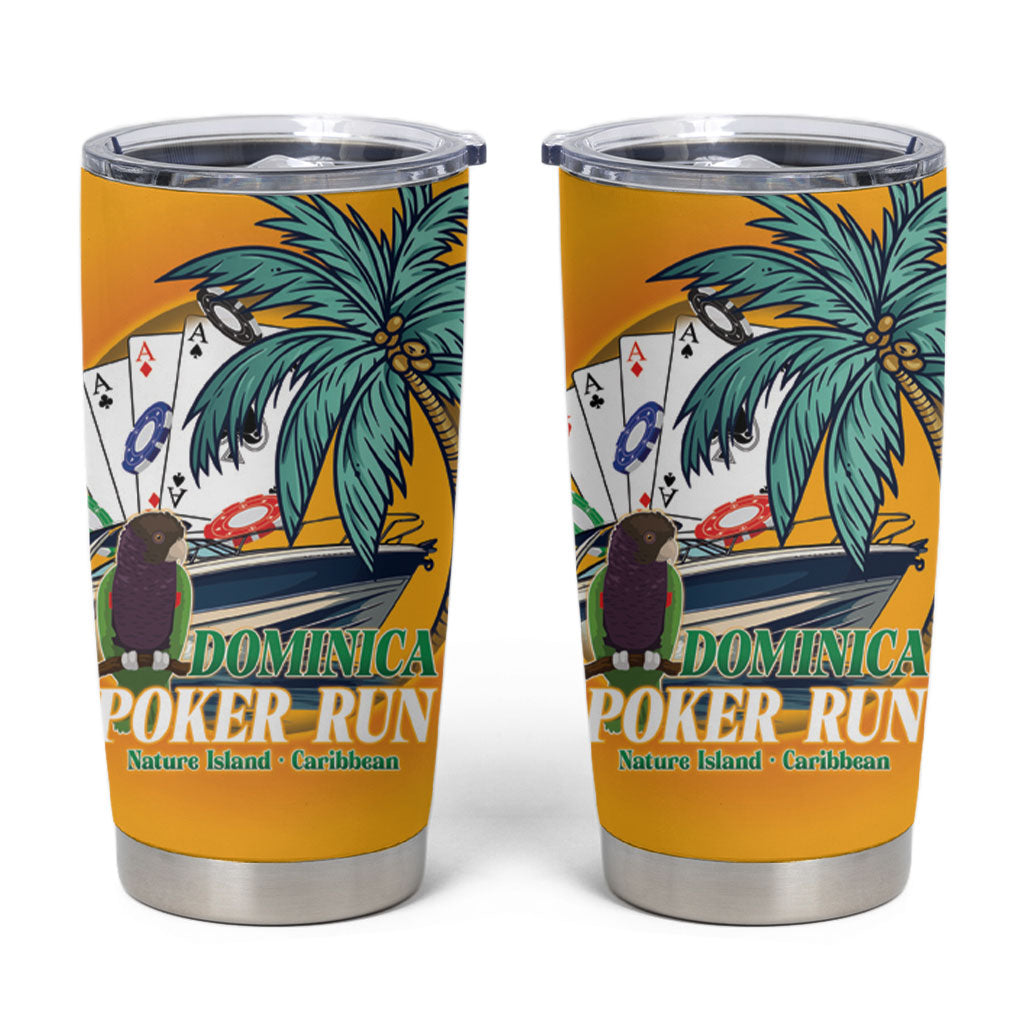 Poker Run Dominica 2026 Tumbler Cup Nature Island Of Caribbean