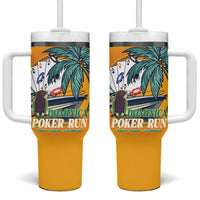 Poker Run Dominica 2026 Tumbler With Handle Nature Island Of Caribbean