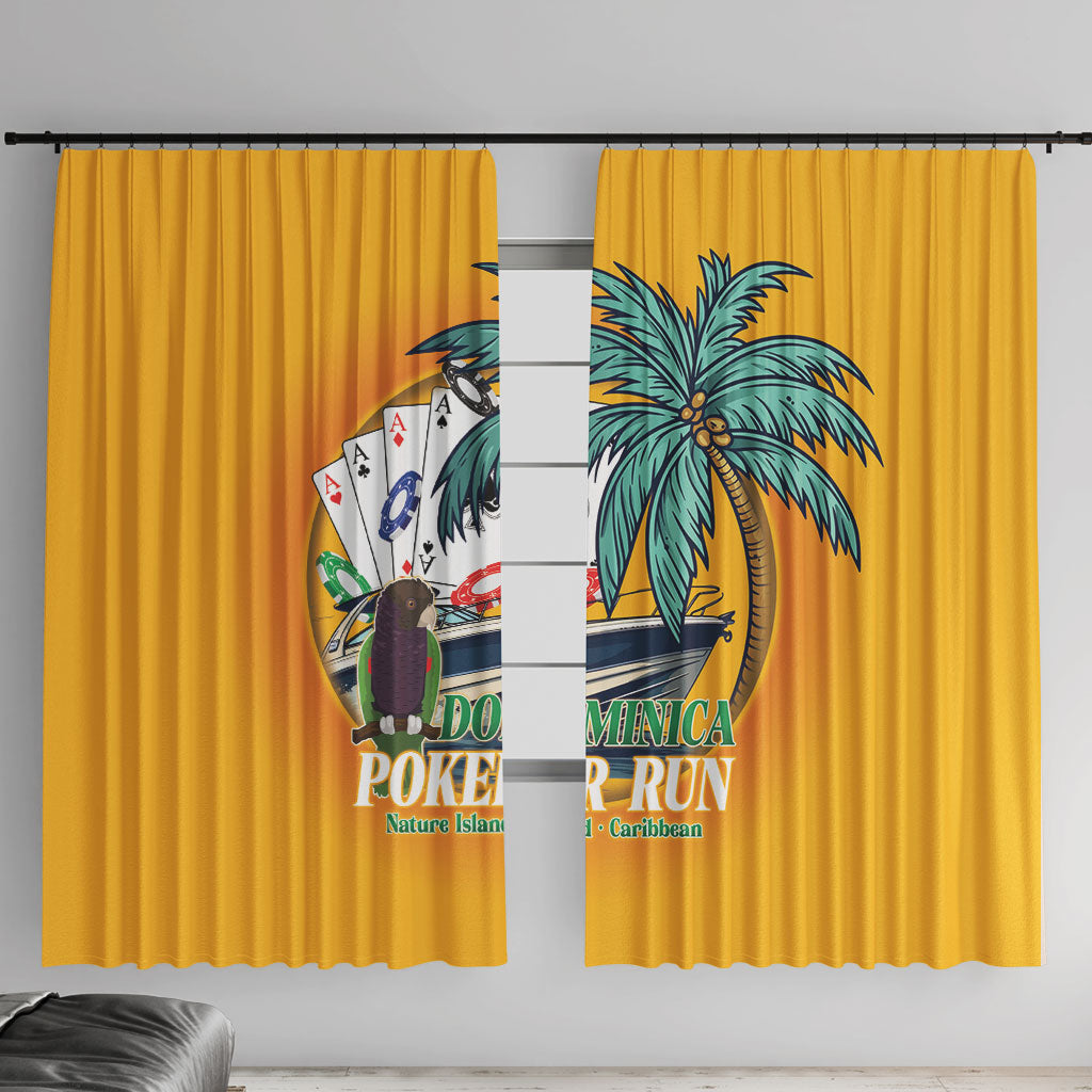 Poker Run Dominica 2026 Window Curtain Nature Island Of Caribbean
