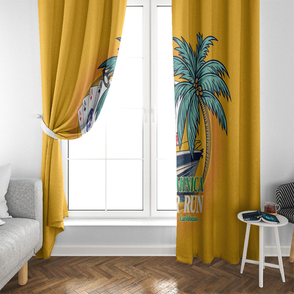 Poker Run Dominica 2026 Window Curtain Nature Island Of Caribbean