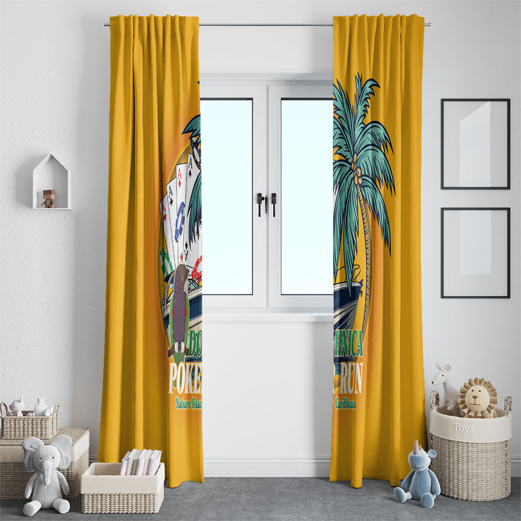 Poker Run Dominica 2026 Window Curtain Nature Island Of Caribbean