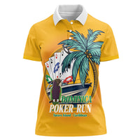 Poker Run Dominica 2026 Women Polo Shirt Nature Island Of Caribbean