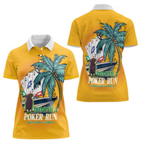 Poker Run Dominica 2026 Women Polo Shirt Nature Island Of Caribbean