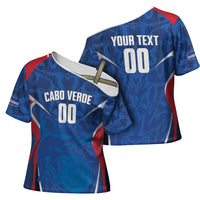 Cape Verde Basketball 2026 Custom Cross Shoulder Shirt Come On Hammer Sharks