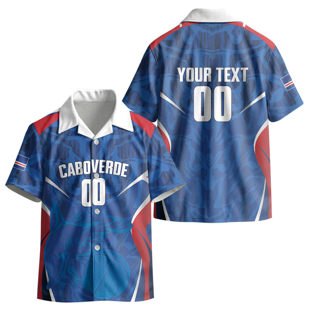 Cape Verde Basketball 2026 Custom Kid Hawaiian Shirt Come On Hammer Sharks