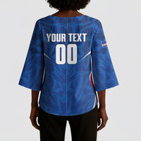 Cape Verde Basketball 2026 Custom Kimono Sleeve Blouse Come On Hammer Sharks