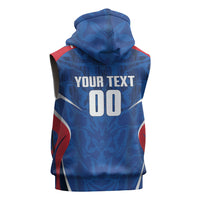 Cape Verde Basketball 2026 Custom Sleeveless Zip Hoodie Come On Hammer Sharks