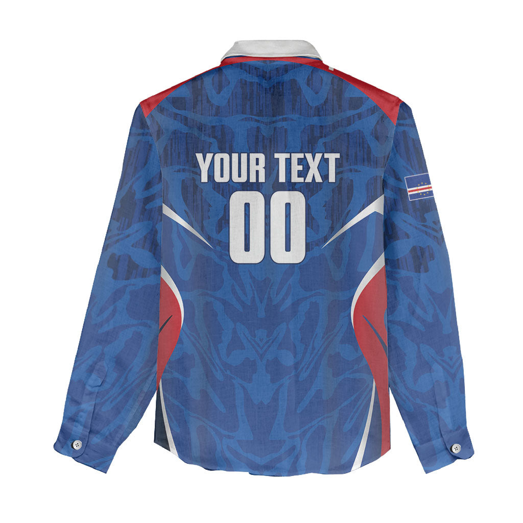 Cape Verde Basketball 2026 Custom Women Casual Shirt Come On Hammer Sharks