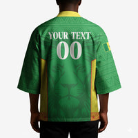 Senegal Basketball 2026 Custom Kimono Come On Lions African Pattern