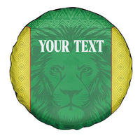 Senegal Basketball 2026 Custom Spare Tire Cover Come On Lions African Pattern