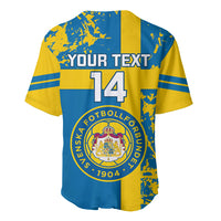 Custom Sweden Football Baseball Jersey Come On Sverige 2023 World Cup - Wonder Print Shop