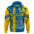 Custom Sweden Football Hoodie Come On Sverige 2023 World Cup - Wonder Print Shop