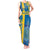 Custom Sweden Football Tank Maxi Dress Come On Sverige 2023 World Cup - Wonder Print Shop
