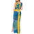 Custom Sweden Football Tank Maxi Dress Come On Sverige 2023 World Cup - Wonder Print Shop