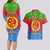 eritrea-revolution-day-couples-matching-long-sleeve-bodycon-dress-and-hawaiian-shirt-eritean-kente-pattern-gradient-style