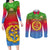 eritrea-revolution-day-couples-matching-long-sleeve-bodycon-dress-and-long-sleeve-button-shirts-eritean-kente-pattern-gradient-style