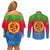 personalised-eritrea-revolution-day-couples-matching-off-shoulder-short-dress-and-long-sleeve-button-shirts-eritean-kente-pattern-gradient-style