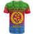 Personalised Eritrea Revolution Day T Shirt Eritrean Kente Pattern Gradient Style - Wonder Print Shop