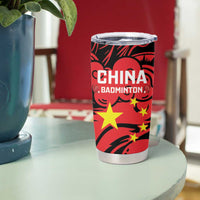Personalised China Badminton Tumbler Cup 2024 Chinese Dragon Version - Wonder Print Shop