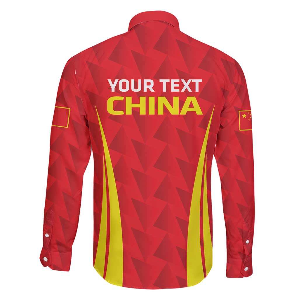 Personalised China Badminton Family Matching Off Shoulder Maxi Dress and Hawaiian Shirt 2024 Sporty Red Version - Wonder Print Shop