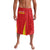 Personalised China Badminton Lavalava 2024 Sporty Red Version - Wonder Print Shop