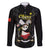 Personalised China Badminton Family Matching Long Sleeve Bodycon Dress and Hawaiian Shirt 2024 Chinese Cute Panda Black Version - Wonder Print Shop