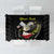 Personalised China Badminton Tablecloth 2024 Chinese Cute Panda Black Version - Wonder Print Shop