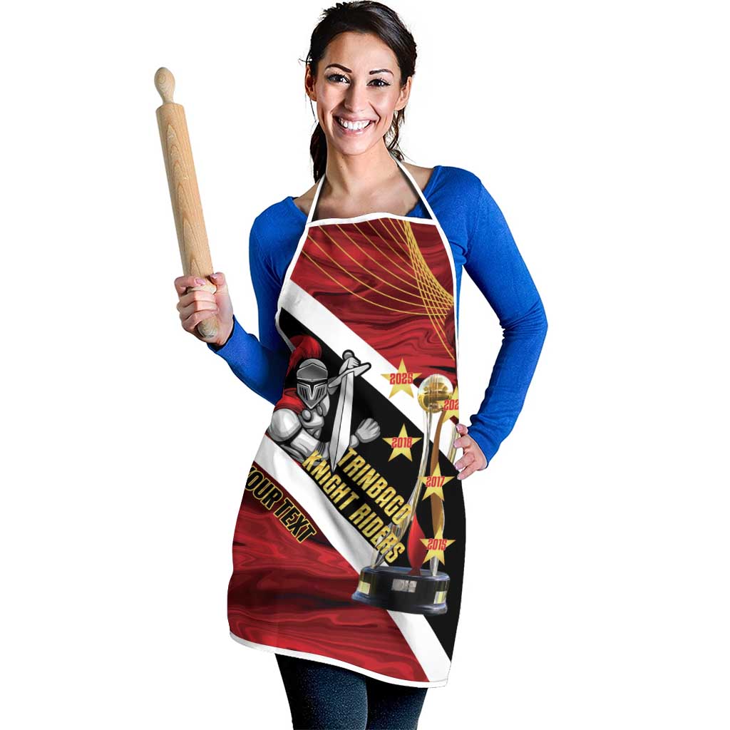 Trinidad and Tobago Cricket Personalized Apron Trinbago Knight Riders Champions Trophy - Wonder Print Shop