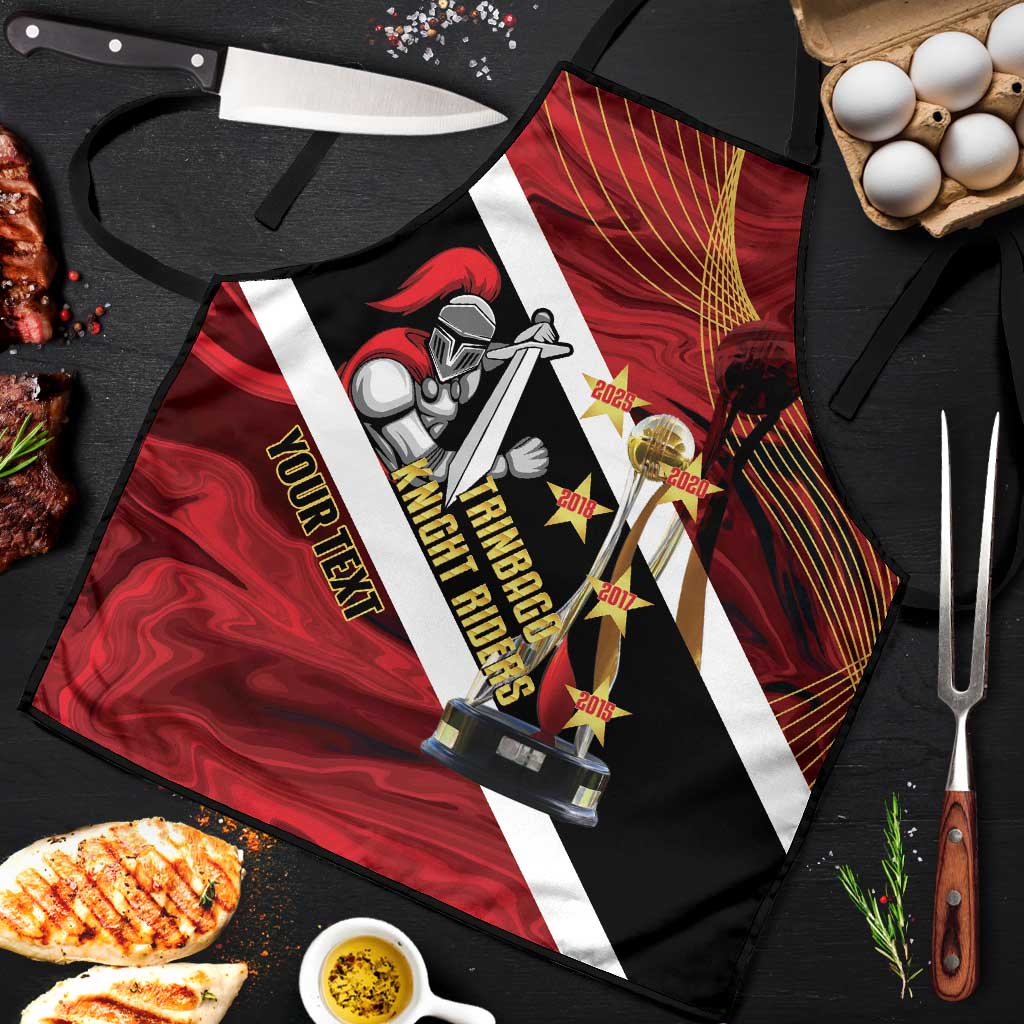 Trinidad and Tobago Cricket Personalized Apron Trinbago Knight Riders Champions Trophy - Wonder Print Shop