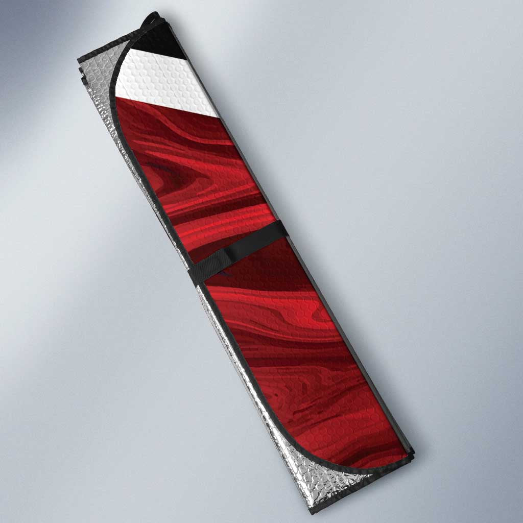 Trinidad and Tobago Cricket Personalized Auto Sun Shade Trinbago Knight Riders Champions Trophy - Wonder Print Shop