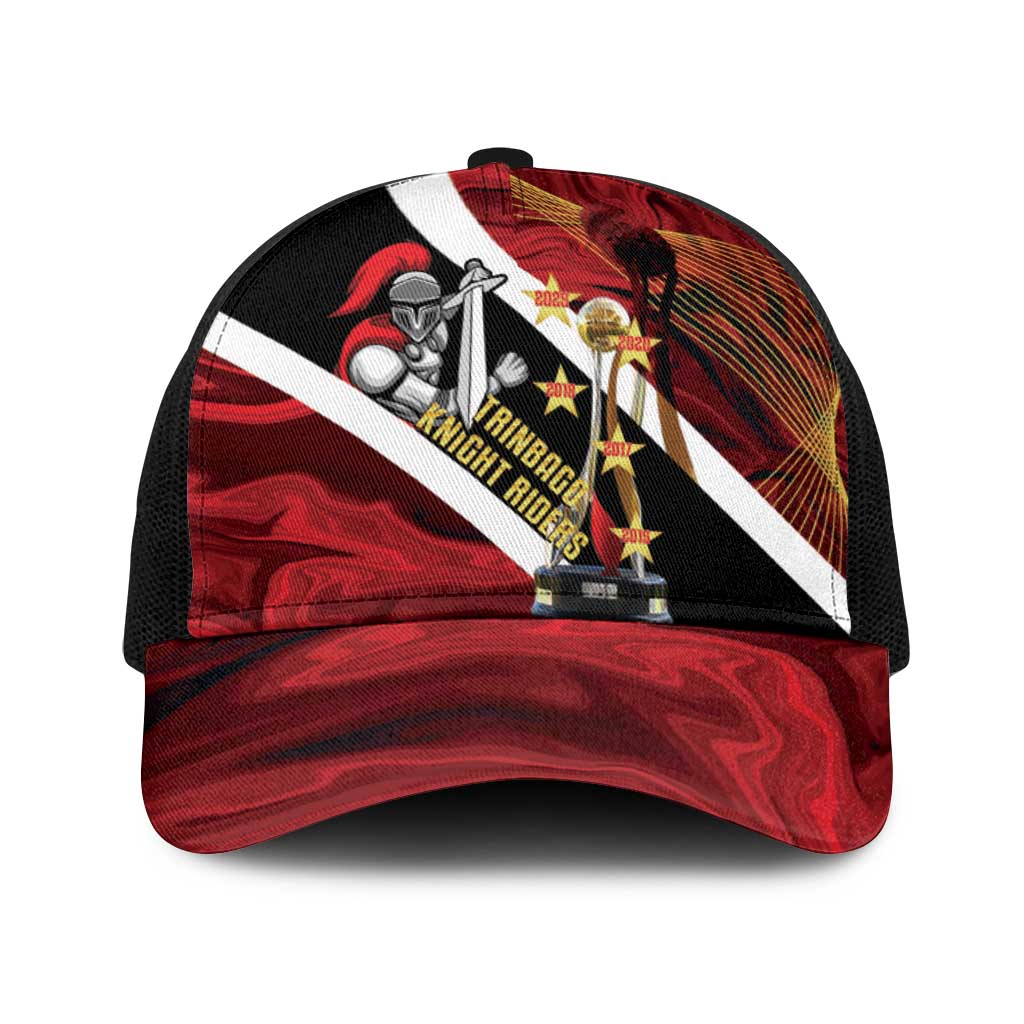 Trinidad and Tobago Cricket Baseball Net Cap Trinbago Knight Riders Champions Trophy - Wonder Print Shop