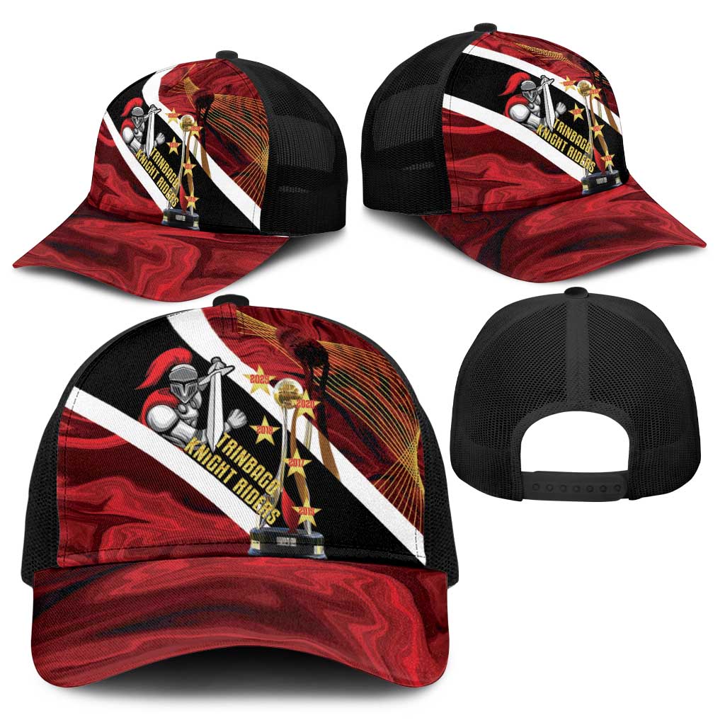 Trinidad and Tobago Cricket Baseball Net Cap Trinbago Knight Riders Champions Trophy - Wonder Print Shop