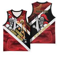 Trinidad and Tobago Cricket Personalized Basketball Jersey Trinbago Knight Riders Champions Trophy - Wonder Print Shop