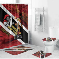 Trinidad and Tobago Cricket Personalized Bathroom Set Trinbago Knight Riders Champions Trophy - Wonder Print Shop
