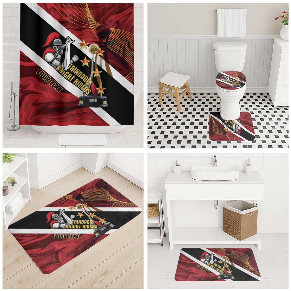 Trinidad and Tobago Cricket Personalized Bathroom Set Trinbago Knight Riders Champions Trophy - Wonder Print Shop