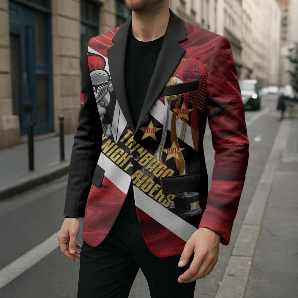Trinidad and Tobago Cricket Personalized Blazer Trinbago Knight Riders Champions Trophy - Wonder Print Shop