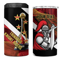 Trinidad and Tobago Cricket Personalized 4 in 1 Can Cooler Tumbler Trinbago Knight Riders Champions Trophy - Wonder Print Shop