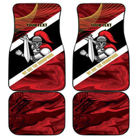 Trinidad and Tobago Cricket Personalized Car Mats Trinbago Knight Riders Champions Trophy - Wonder Print Shop