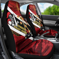 Trinidad and Tobago Cricket Personalized Car Seat Cover Trinbago Knight Riders Champions Trophy - Wonder Print Shop