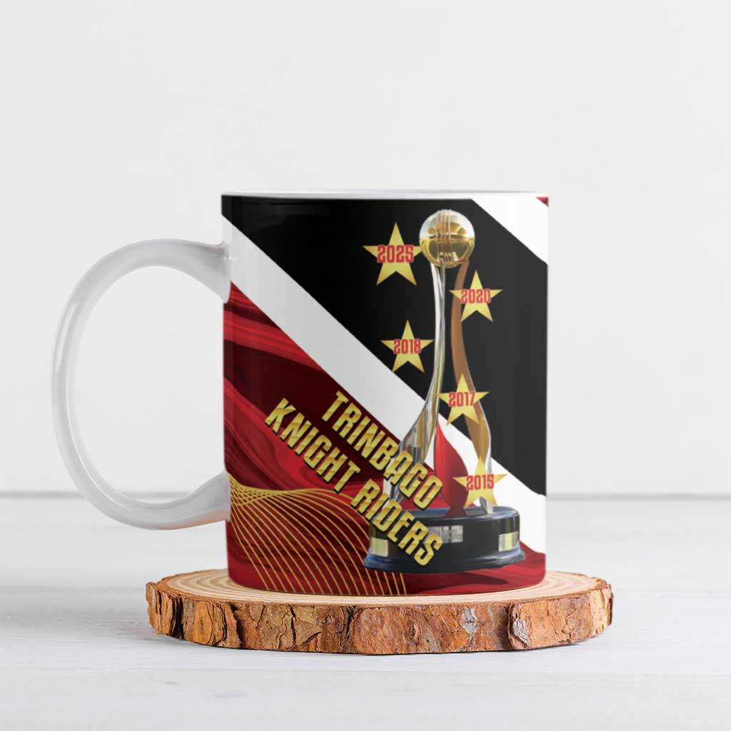 Trinidad and Tobago Cricket Personalized Ceramic Mug Trinbago Knight Riders Champions Trophy - Wonder Print Shop