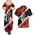 Trinidad and Tobago Cricket Personalized Couples Matching Summer Maxi Dress and Hawaiian Shirt Trinbago Knight Riders Champions Trophy - Wonder Print Shop
