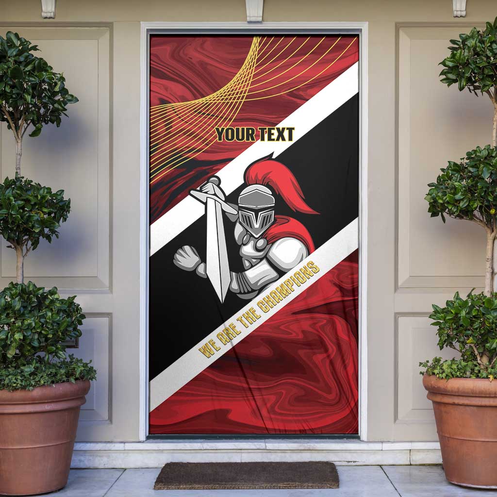 Trinidad and Tobago Cricket Personalized Door Cover Trinbago Knight Riders Champions Trophy - Wonder Print Shop