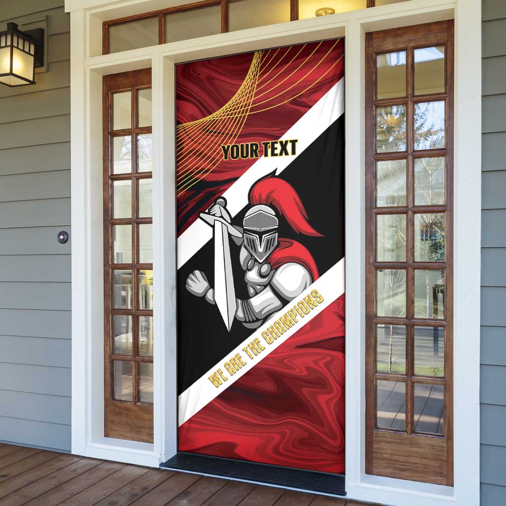 Trinidad and Tobago Cricket Personalized Door Cover Trinbago Knight Riders Champions Trophy - Wonder Print Shop