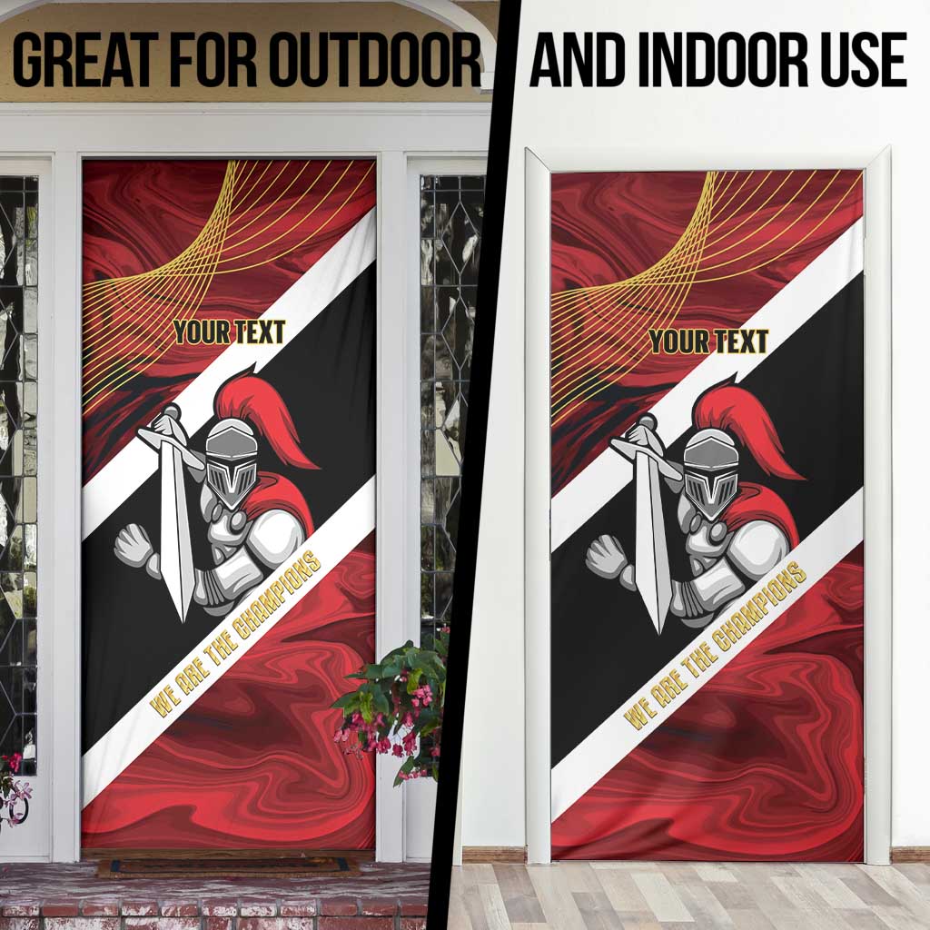 Trinidad and Tobago Cricket Personalized Door Cover Trinbago Knight Riders Champions Trophy - Wonder Print Shop