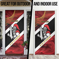 Trinidad and Tobago Cricket Personalized Door Cover Trinbago Knight Riders Champions Trophy - Wonder Print Shop
