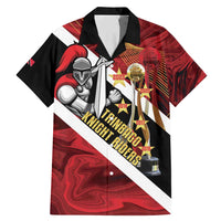 Trinidad and Tobago Cricket Personalized Family Matching Mermaid Dress and Hawaiian Shirt Trinbago Knight Riders Champions Trophy - Wonder Print Shop
