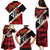 Trinidad and Tobago Cricket Personalized Family Matching Puletasi and Hawaiian Shirt Trinbago Knight Riders Champions Trophy - Wonder Print Shop
